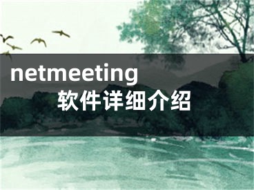 netmeeting软件详细介绍