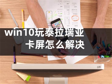 win10玩泰拉瑞亚卡屏怎么解决