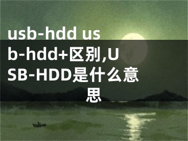 usb-hdd usb-hdd+区别,USB-HDD是什么意思