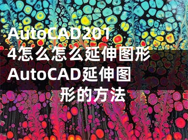 AutoCAD2014怎么怎么延伸图形 AutoCAD延伸图形的方法