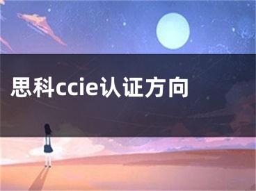 思科ccie认证方向