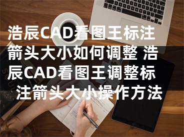 浩辰CAD看图王标注箭头大小如何调整 浩辰CAD看图王调整标注箭头大小操作方法