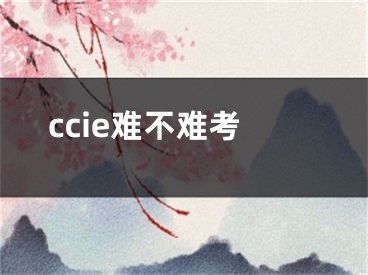 ccie难不难考