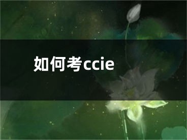 如何考ccie