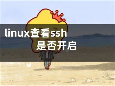 linux查看ssh是否开启