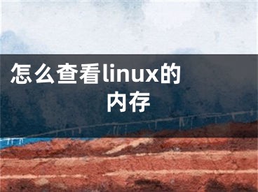 怎么查看linux的内存 