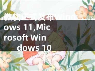 微软正式发布Windows 11,Microsoft Windows 10