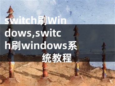 switch刷Windows,switch刷windows系统教程