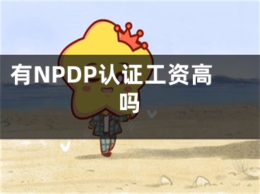 有NPDP认证工资高吗