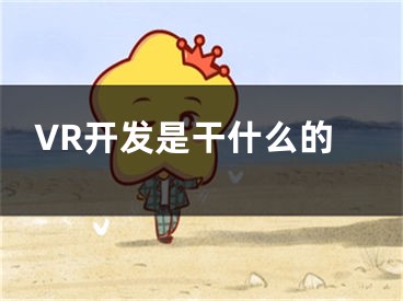 VR开发是干什么的