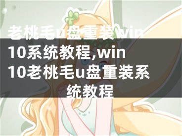 老桃毛u盘重装win10系统教程,win10老桃毛u盘重装系统教程