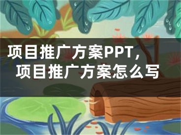 项目推广方案PPT，项目推广方案怎么写