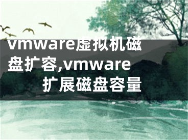 vmware虚拟机磁盘扩容,vmware扩展磁盘容量