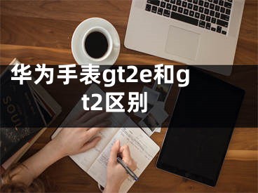 华为手表gt2e和gt2区别