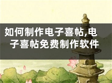 如何制作电子喜帖,电子喜帖免费制作软件
