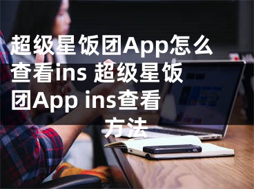 超级星饭团App怎么查看ins 超级星饭团App ins查看方法