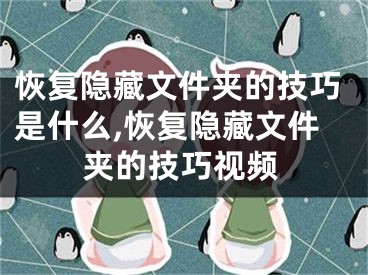 恢复隐藏文件夹的技巧是什么,恢复隐藏文件夹的技巧视频