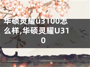 华硕灵耀u3100怎么样,华硕灵耀U310