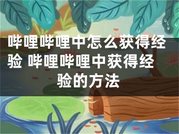 哔哩哔哩中怎么获得经验 哔哩哔哩中获得经验的方法