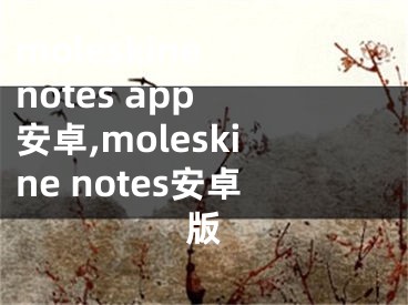moleskine notes app 安卓,moleskine notes安卓版