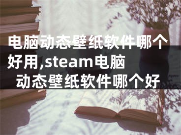 电脑动态壁纸软件哪个好用,steam电脑动态壁纸软件哪个好