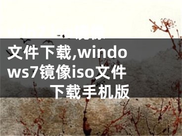 win7 iso镜像文件下载,windows7镜像iso文件下载手机版