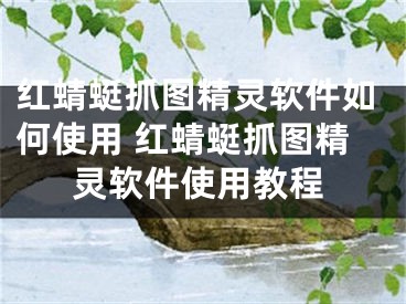 红蜻蜓抓图精灵软件如何使用 红蜻蜓抓图精灵软件使用教程