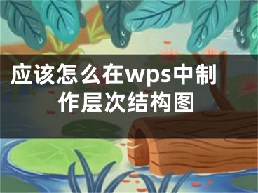 应该怎么在wps中制作层次结构图