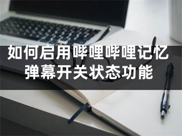 如何启用哔哩哔哩记忆弹幕开关状态功能