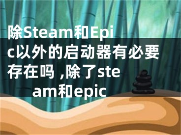 除Steam和Epic以外的启动器有必要存在吗 ,除了steam和epic