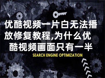 优酷视频一片白无法播放修复教程,为什么优酷视频画面只有一半