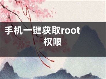 手机一键获取root权限