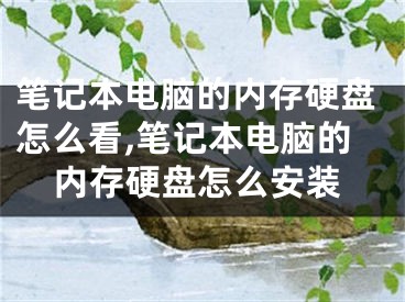 笔记本电脑的内存硬盘怎么看,笔记本电脑的内存硬盘怎么安装