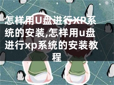 怎样用U盘进行XP系统的安装,怎样用u盘进行xp系统的安装教程
