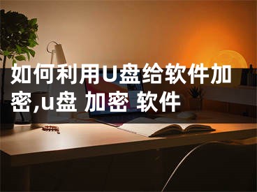 如何利用U盘给软件加密,u盘 加密 软件