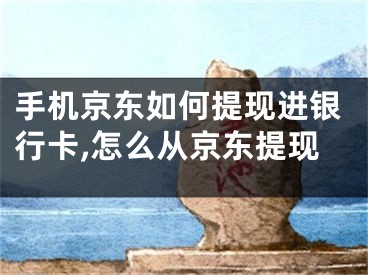 手机京东如何提现进银行卡,怎么从京东提现