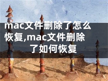 mac文件删除了怎么恢复,mac文件删除了如何恢复
