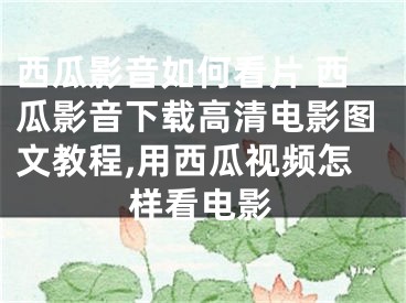 西瓜影音如何看片 西瓜影音下载高清电影图文教程,用西瓜视频怎样看电影