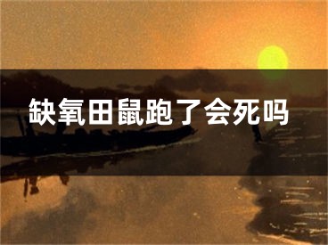 缺氧田鼠跑了会死吗