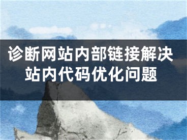 诊断网站内部链接解决站内代码优化问题