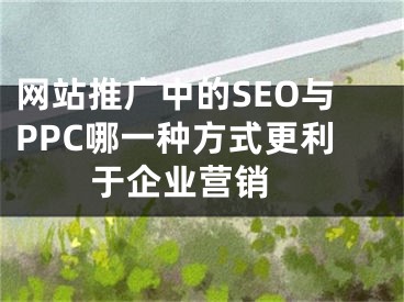 网站推广中的SEO与PPC哪一种方式更利于企业营销 