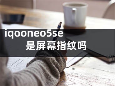 iqooneo5se是屏幕指纹吗