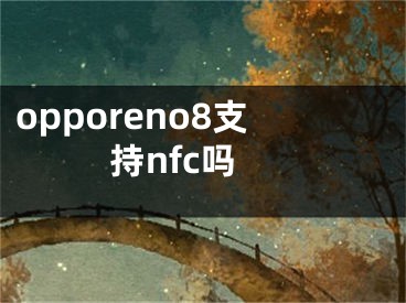 opporeno8支持nfc吗