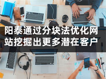 阳泰通过分块法优化网站挖掘出更多潜在客户