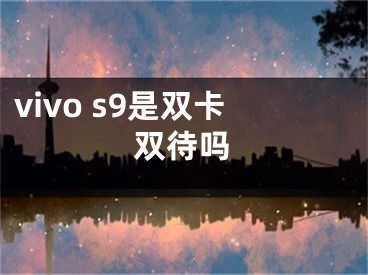 vivo s9是双卡双待吗