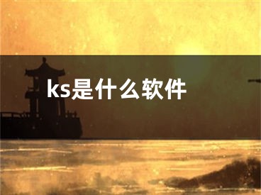 ks是什么软件