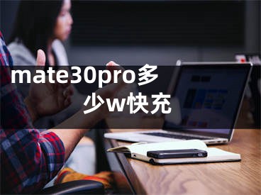 mate30pro多少w快充