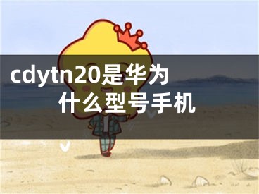 cdytn20是华为什么型号手机