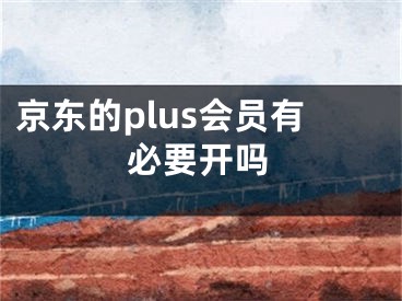 京东的plus会员有必要开吗