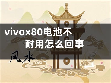 vivox80电池不耐用怎么回事